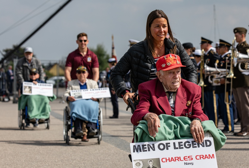 80TH ANNIVERSARY OF D-DAY UTAH BEACH CEREMONY