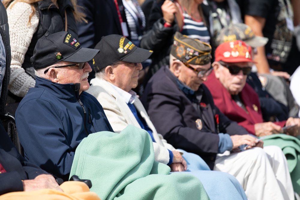 80TH ANNIVERSARY OF D-DAY UTAH BEACH CEREMONY