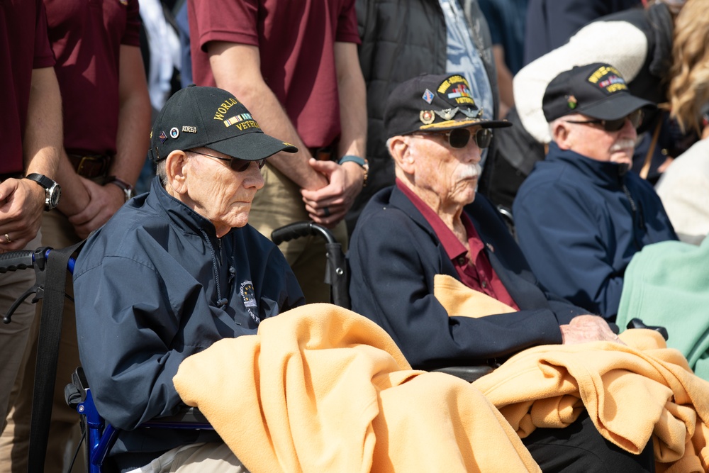 80TH ANNIVERSARY OF D-DAY UTAH BEACH CEREMONY