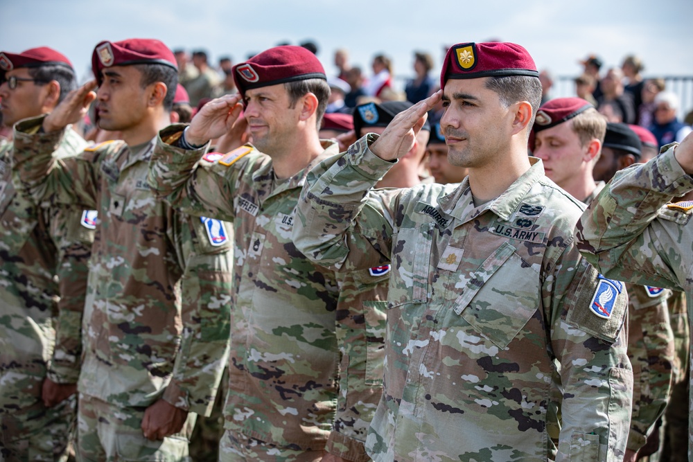 80TH ANNIVERSARY OF D-DAY UTAH BEACH CEREMONY