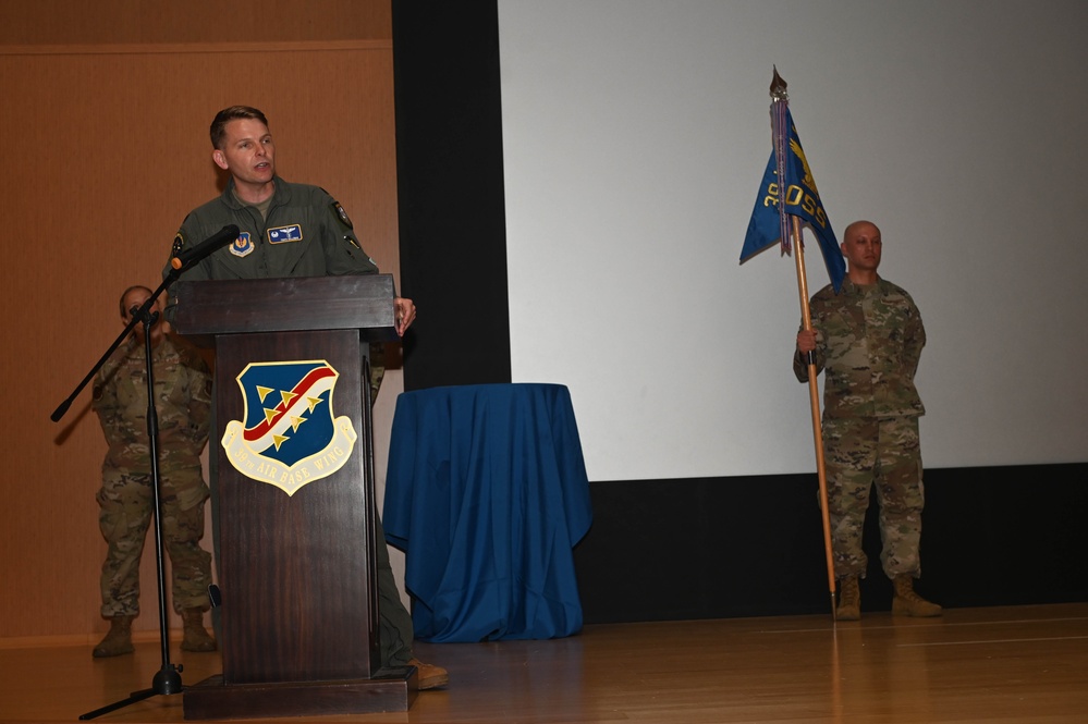 39th OSS Change of Command