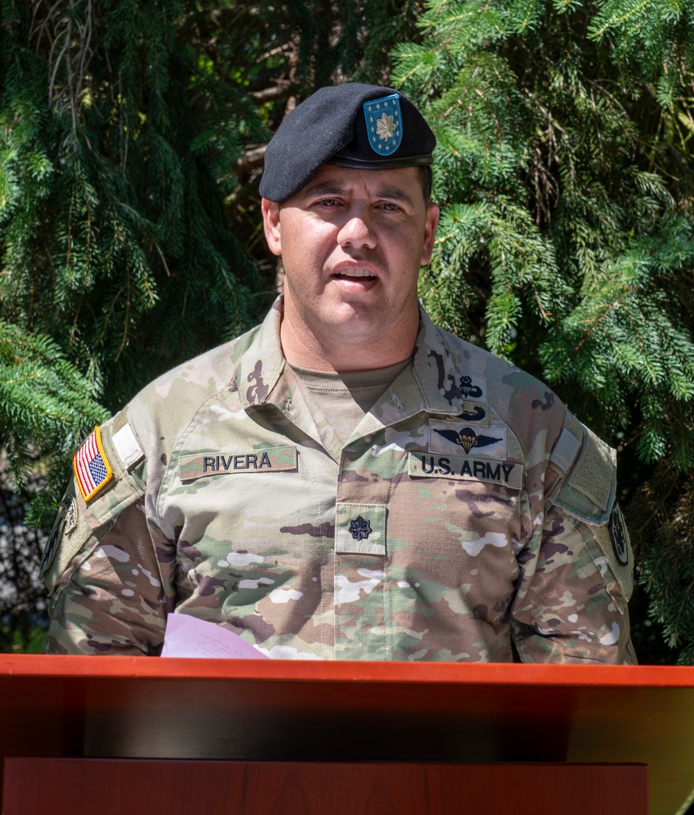DLA Troop Support Europe &amp; Africa Change of Command