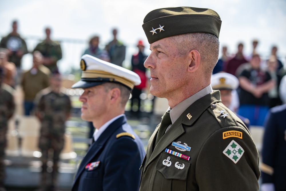 80TH ANNIVERSARY OF D-DAY UTAH BEACH CEREMONY