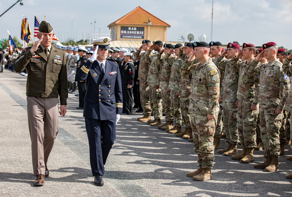 80TH ANNIVERSARY OF D-DAY UTAH BEACH CEREMONY