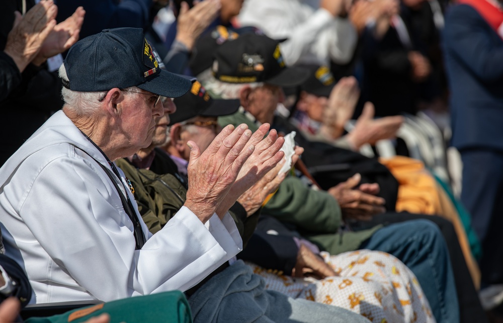 80TH ANNIVERSARY OF D-DAY UTAH BEACH CEREMONY