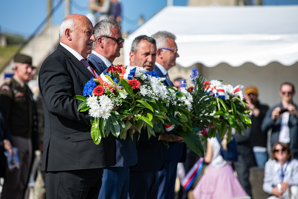 80TH ANNIVERSARY OF D-DAY UTAH BEACH CEREMONY