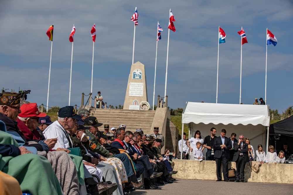 80TH ANNIVERSARY OF D-DAY UTAH BEACH CEREMONY