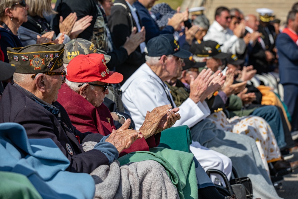 80TH ANNIVERSARY OF D-DAY UTAH BEACH CEREMONY