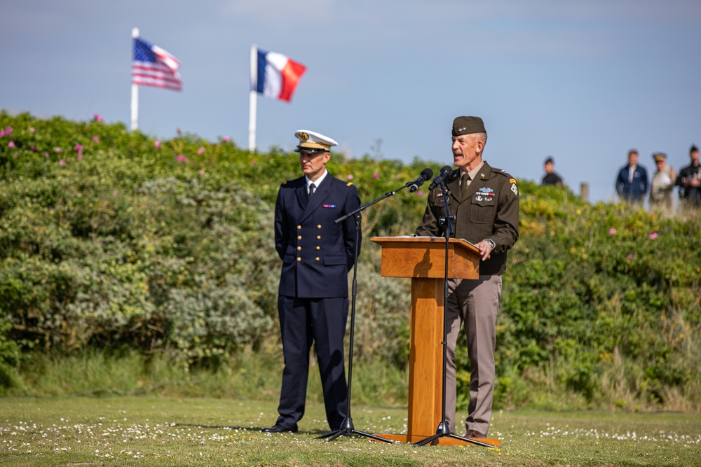 80TH ANNIVERSARY OF D-DAY UTAH BEACH CEREMONY