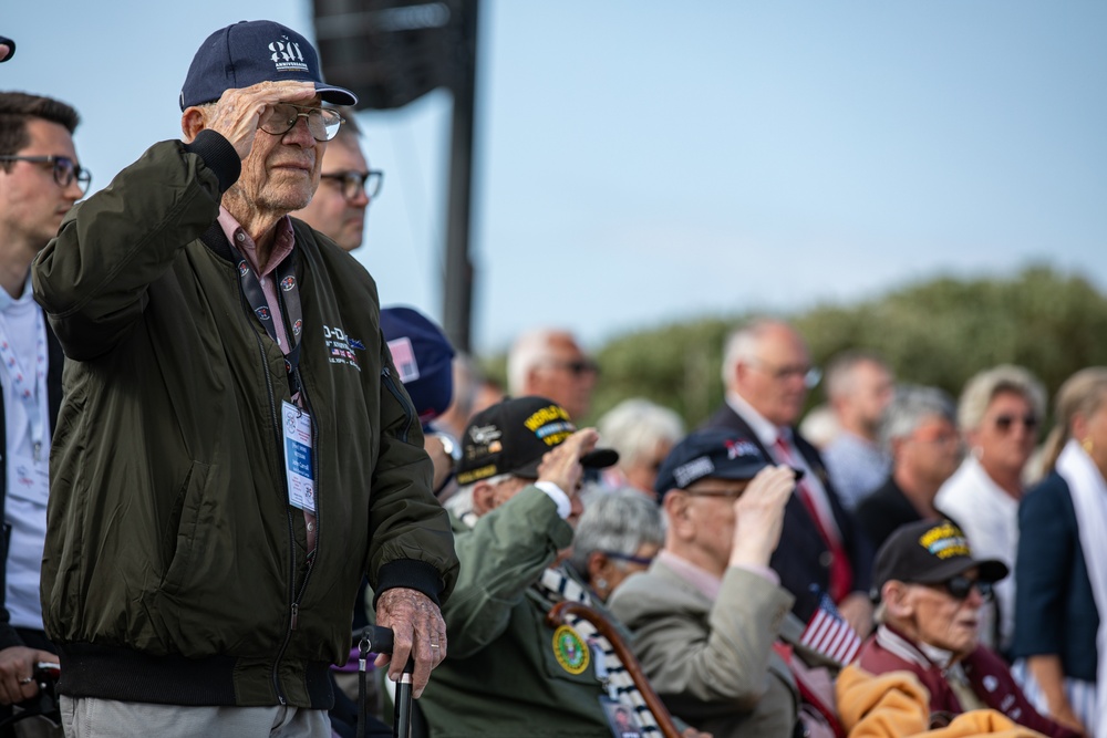 80TH ANNIVERSARY OF D-DAY UTAH BEACH CEREMONY