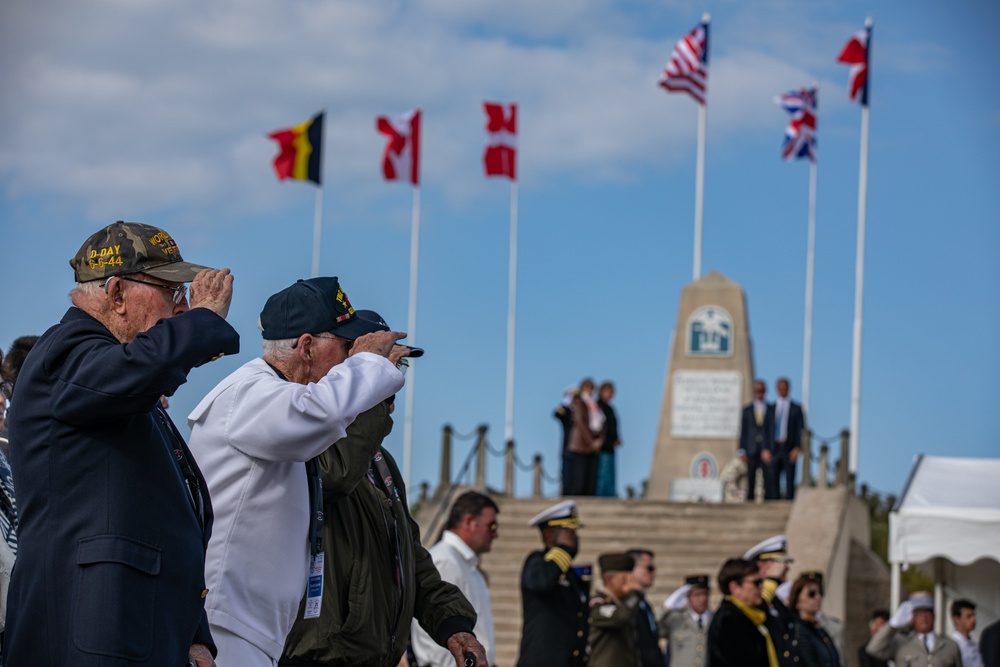 80TH ANNIVERSARY OF D-DAY UTAH BEACH CEREMONY