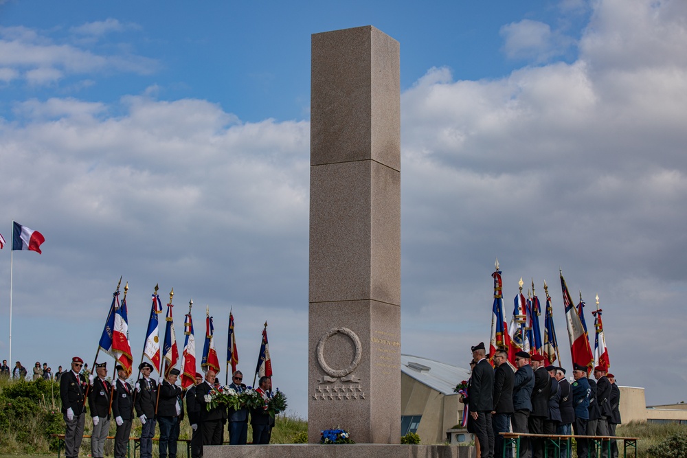 80TH ANNIVERSARY OF D-DAY UTAH BEACH CEREMONY