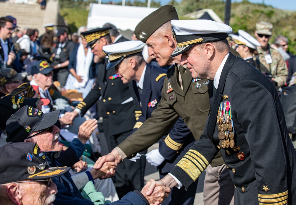 80TH ANNIVERSARY OF D-DAY UTAH BEACH CEREMONY