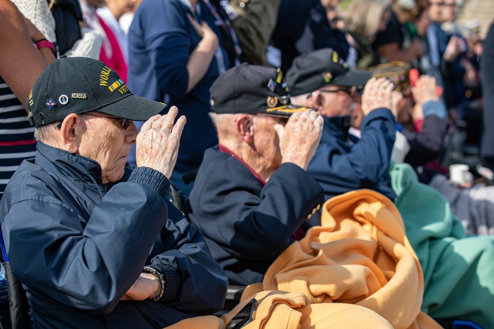 80TH ANNIVERSARY OF D-DAY UTAH BEACH CEREMONY