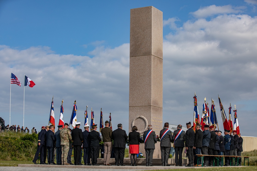 80TH ANNIVERSARY OF D-DAY UTAH BEACH CEREMONY