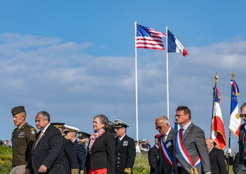 80TH ANNIVERSARY OF D-DAY UTAH BEACH CEREMONY