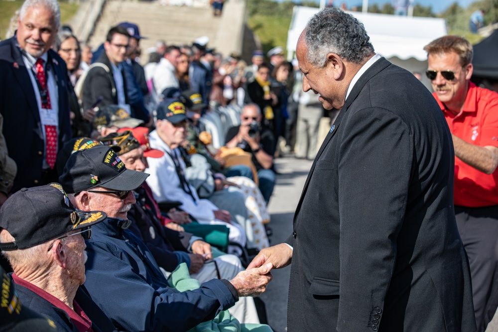 80TH ANNIVERSARY OF D-DAY UTAH BEACH CEREMONY