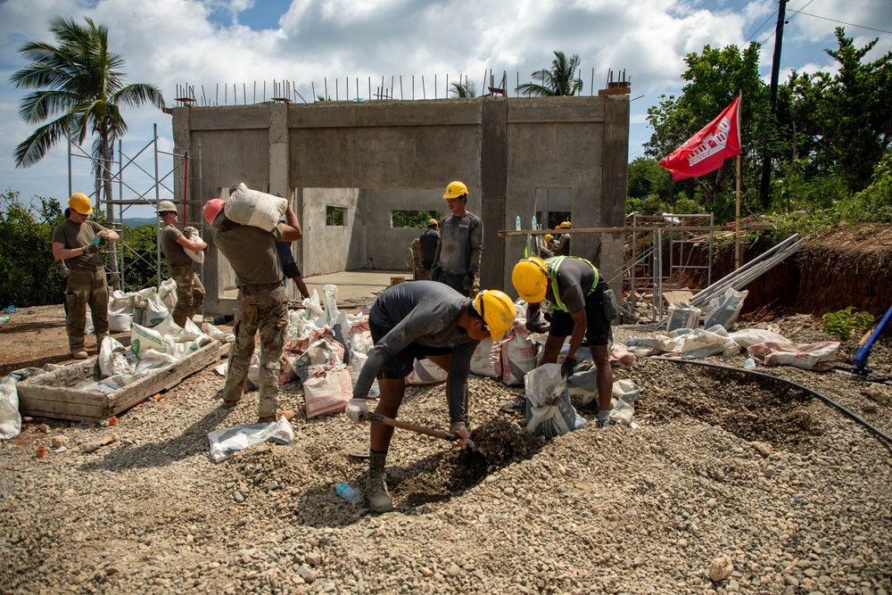 84th Engineer Battalion builds warehouse in Itbayat