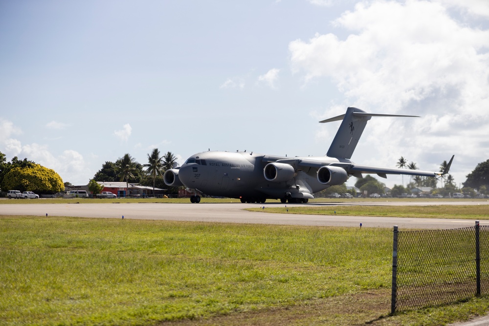 MRF-D 24.3: U.S. Marines, Sailors, ADF arrive for Operation Render Safe Nauru