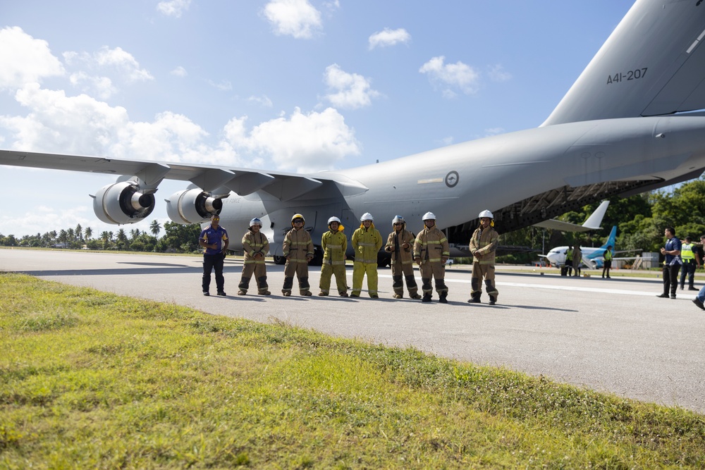 MRF-D 24.3: U.S. Marines, Sailors, ADF arrive for Operation Render Safe Nauru