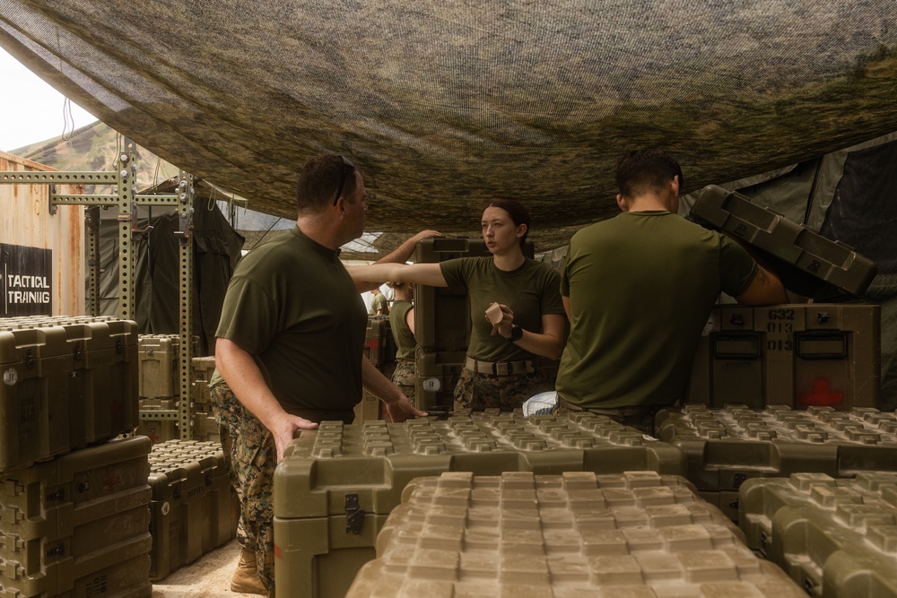 Valiant Shield 24: Combat Logistics Battalion 13 Establishes Role 2 Medical Field Hospital