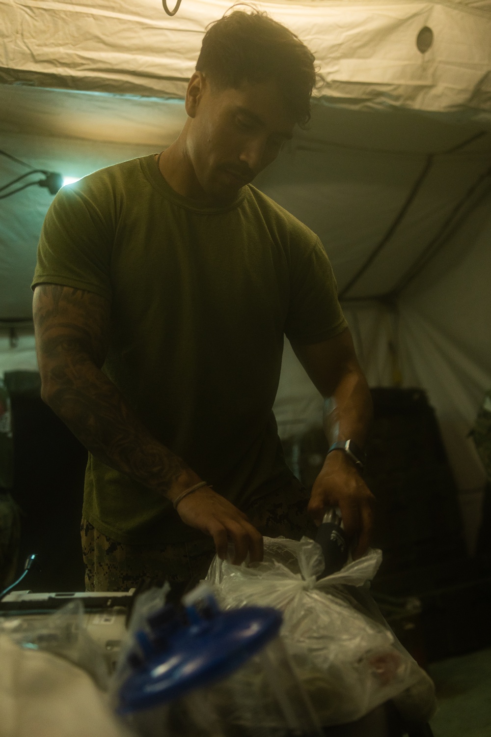 Valiant Shield 24: Combat Logistics Battalion 13 Establishes Role 2 Medical Field Hospital