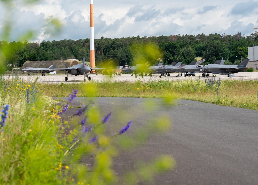 USAFE hosts first-ever basic fighter maneuver exercise at Ramstein