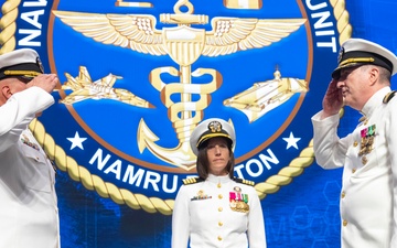 Naval Medical Research Unit Dayton welcomes new commander in change-of-command ceremony