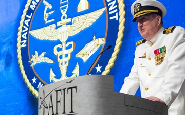 Naval Medical Research Unit Dayton welcomes new commander in change-of-command ceremony