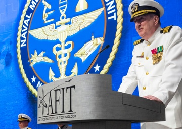 Naval Medical Research Unit Dayton welcomes new commander in change-of-command ceremony