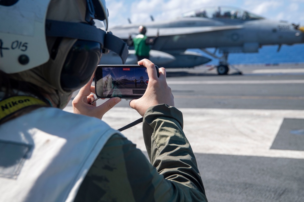 USS Ronald Reagan (CVN 76) hosts embarked media outlets in support of Valiant Shield 2024