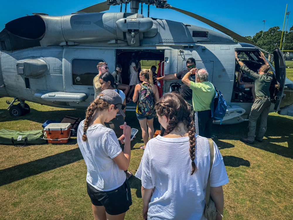 VX-1 Joins the Blue Angels at the United State Naval Academy Graduation