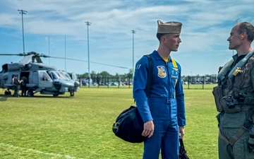 VX-1 Joins the Blue Angels at the United State Naval Academy Graduation