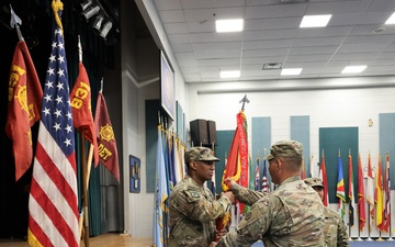 831st Transportation Battalion holds change of command ceremony
