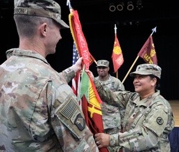 831st Transportation Battalion holds change of command ceremony