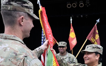 831st Transportation Battalion holds change of command ceremony