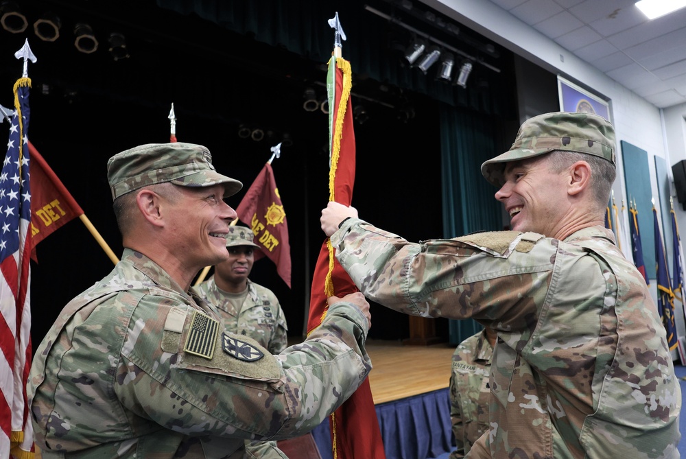 831st Transportation Battalion holds change of command ceremony