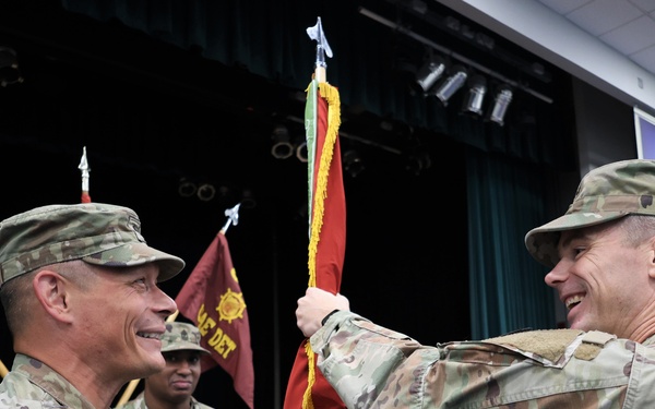 831st Transportation Battalion holds change of command ceremony
