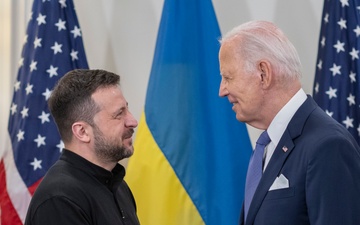 POTUS Hosts Bilateral Exchange with Ukrainian President Volodymyr Zelenskyy