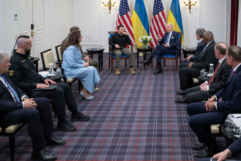 POTUS Hosts Bilateral Exchange with Ukrainian President Volodymyr Zelenskyy