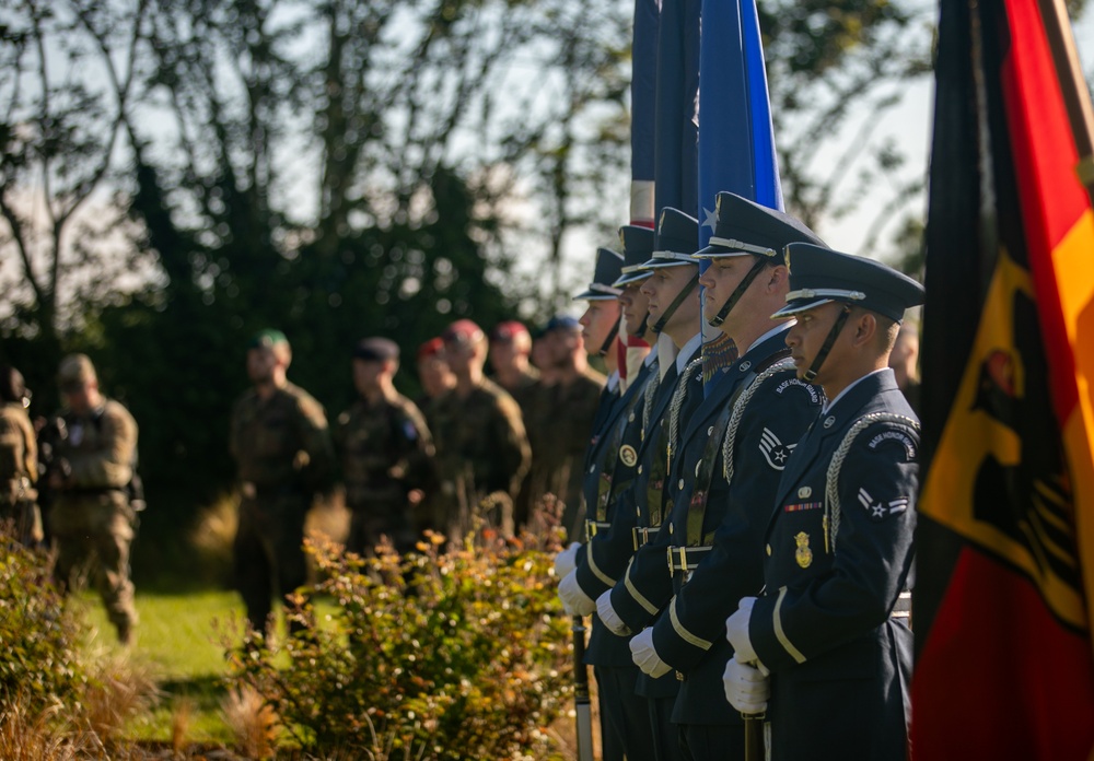 General Hecker honors C-47 Aircrews in Picauville