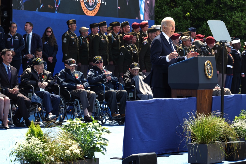 80th D-Day Anniversary Ceremony 2024