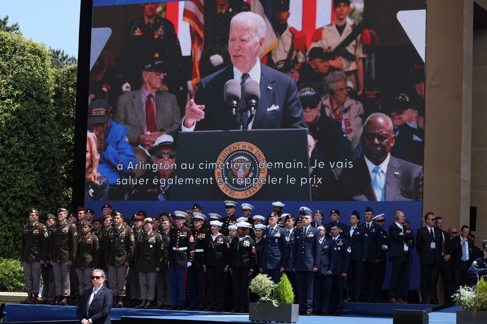 80th D-Day Anniversary Ceremony 2024