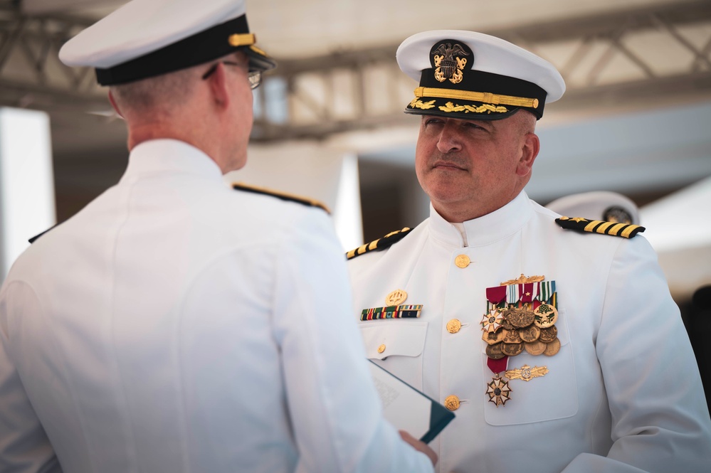 Bily Assumes Command of Forward Deployed Regional Maintenance Center