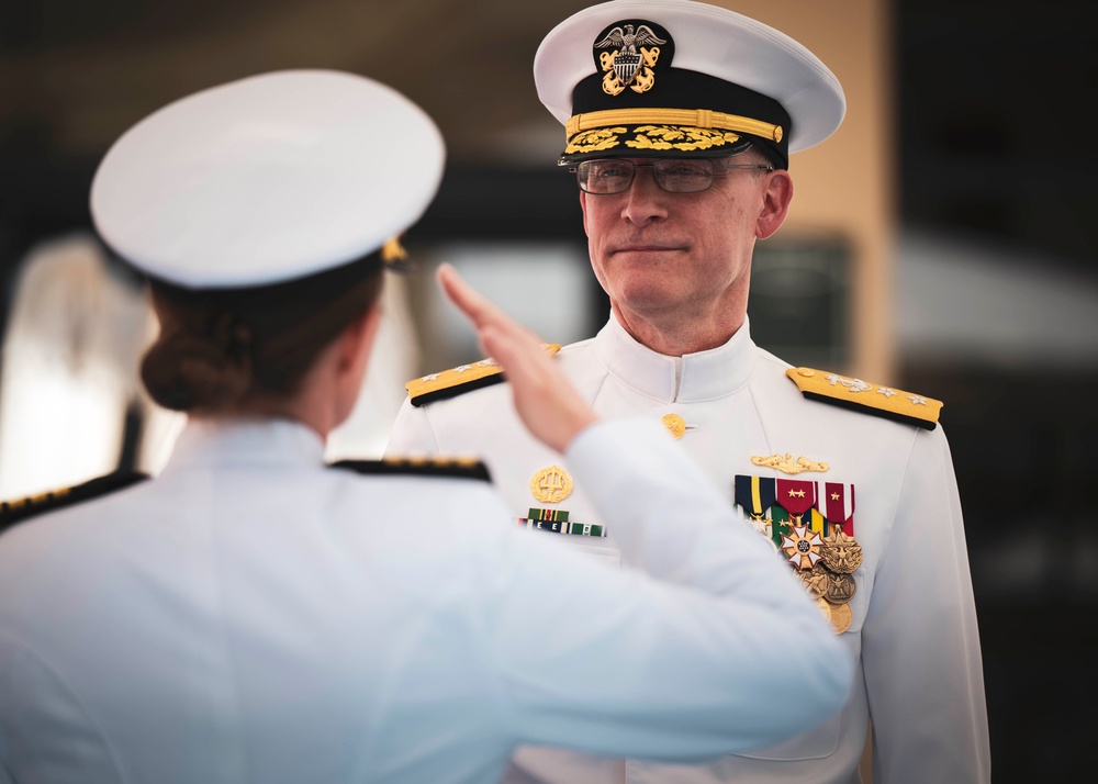 Bily Assumes Command of Forward Deployed Regional Maintenance Center