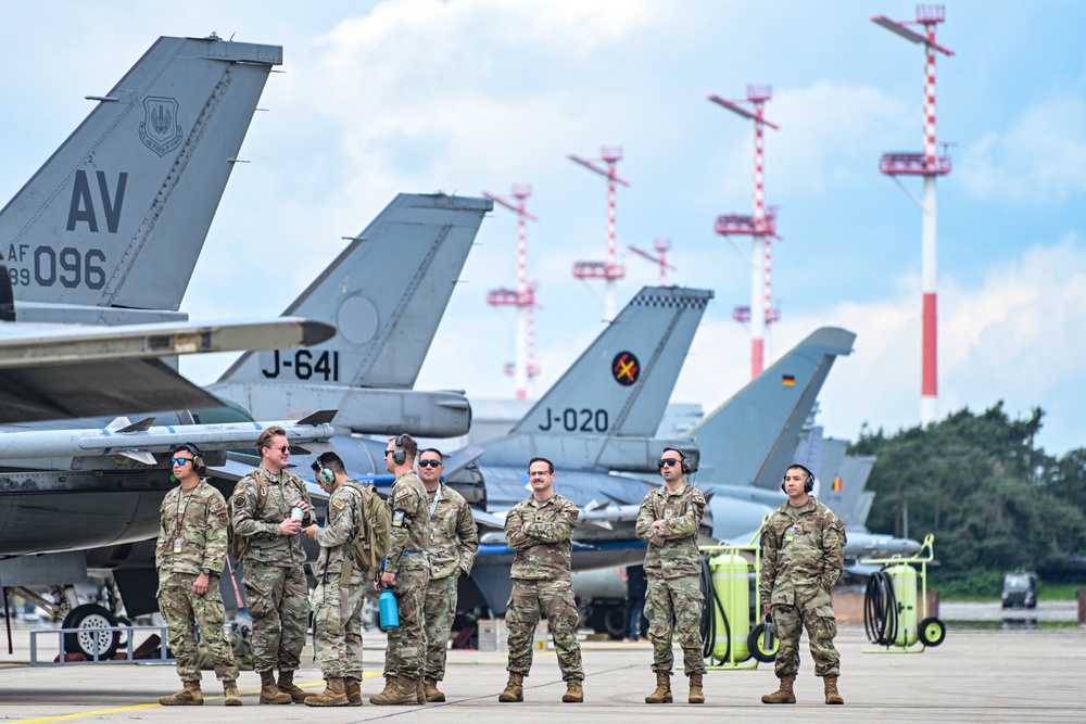 Ramstein Air Base hosts NATO aerial combat simulation