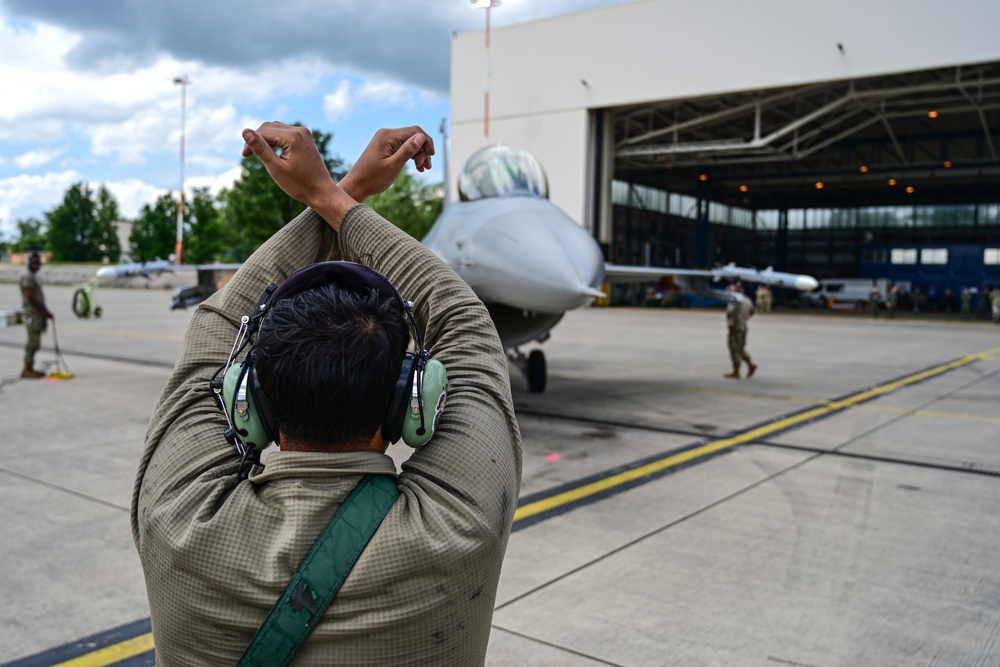 Ramstein Air Base hosts NATO aerial combat simulation