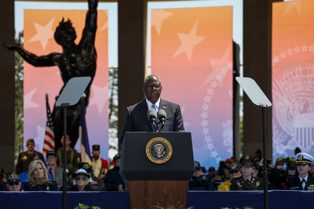 Secretary Austin attends D-Day commemoration in Normandy