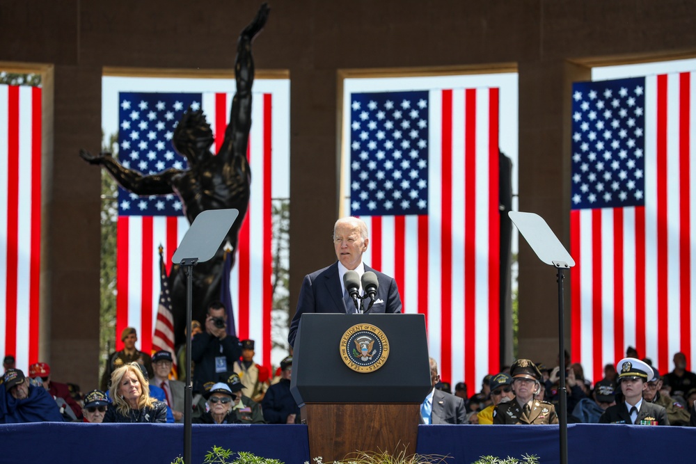 President Biden attends D-Day commemoration in Normandy