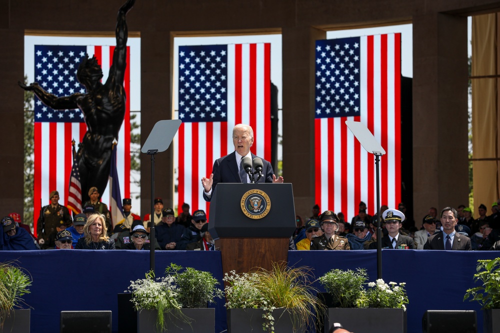 President Biden attends D-Day commemoration in Normandy